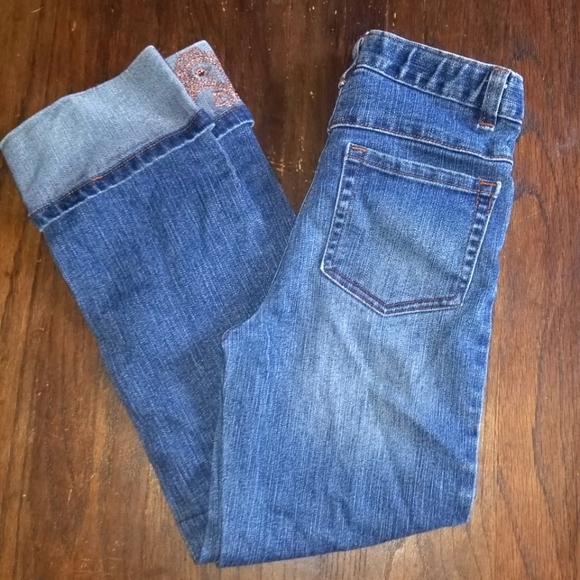 Faded Glory Girls 7 Embroidered BootCut jean - Picture 2 of 3